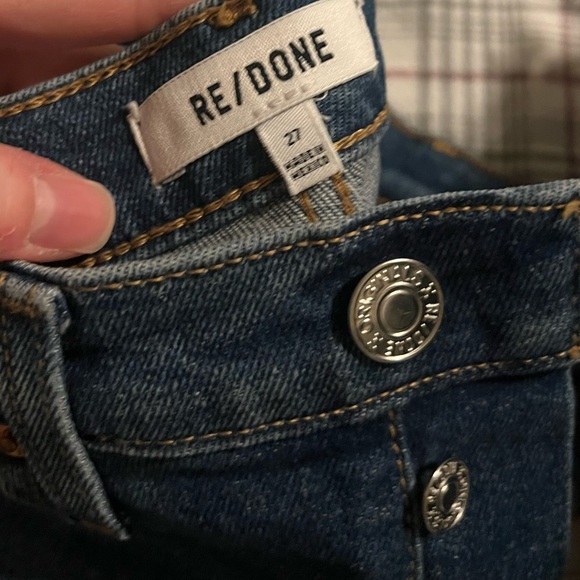 RE/DONE 90s High Rise Ankle Crop - Picture 4 of 4